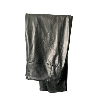 Dex Black Faux Leather Leggings, sz 2x, NWOT never worn